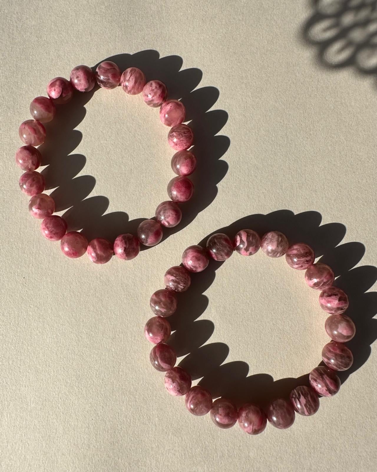 Ice Rhodonite Bracelet