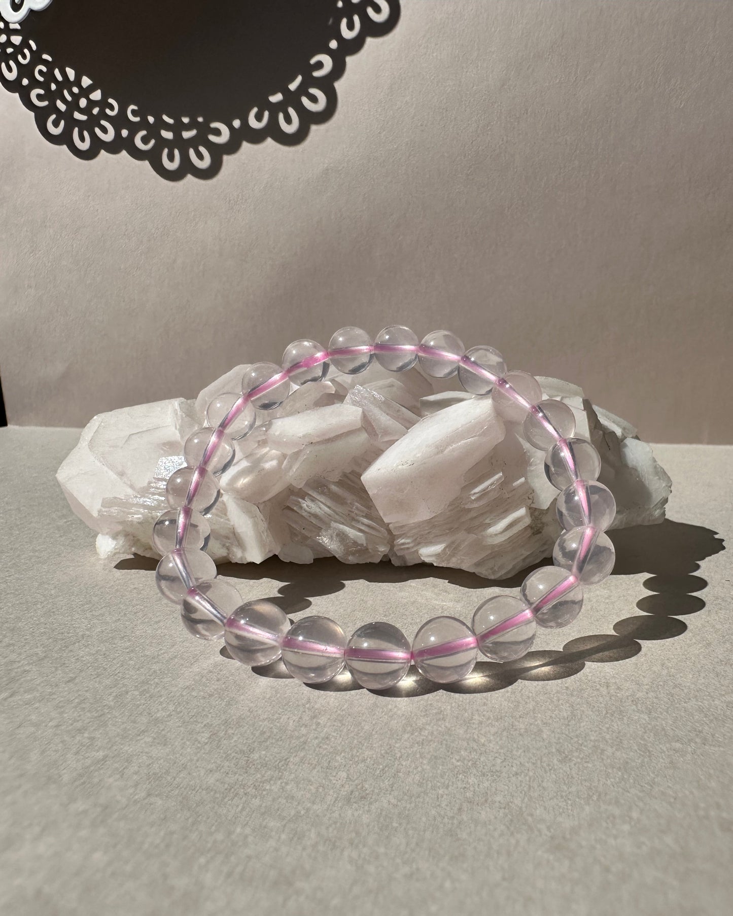 Mozambique Rosé Quartz Bracelet