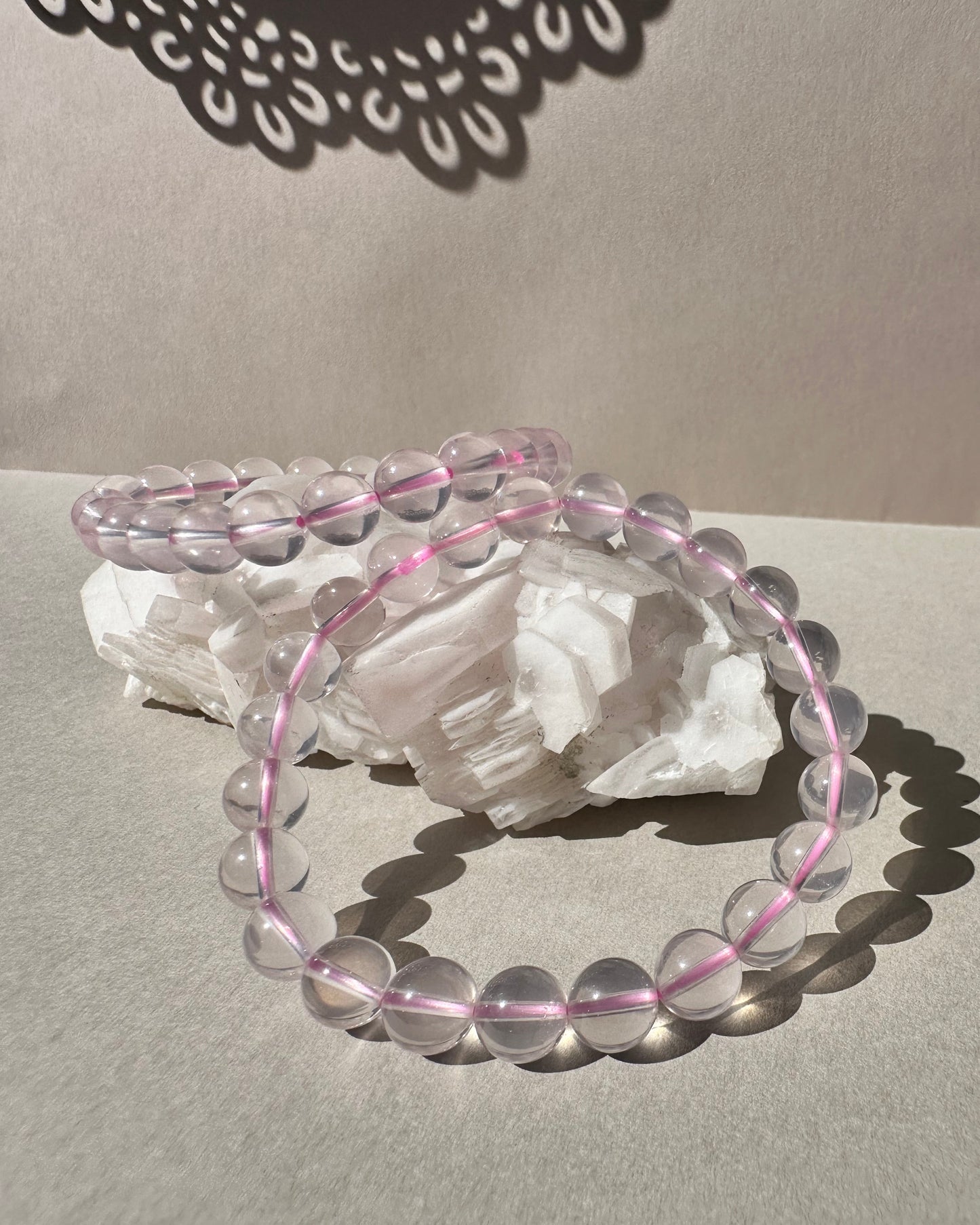 Mozambique Rosé Quartz Bracelet