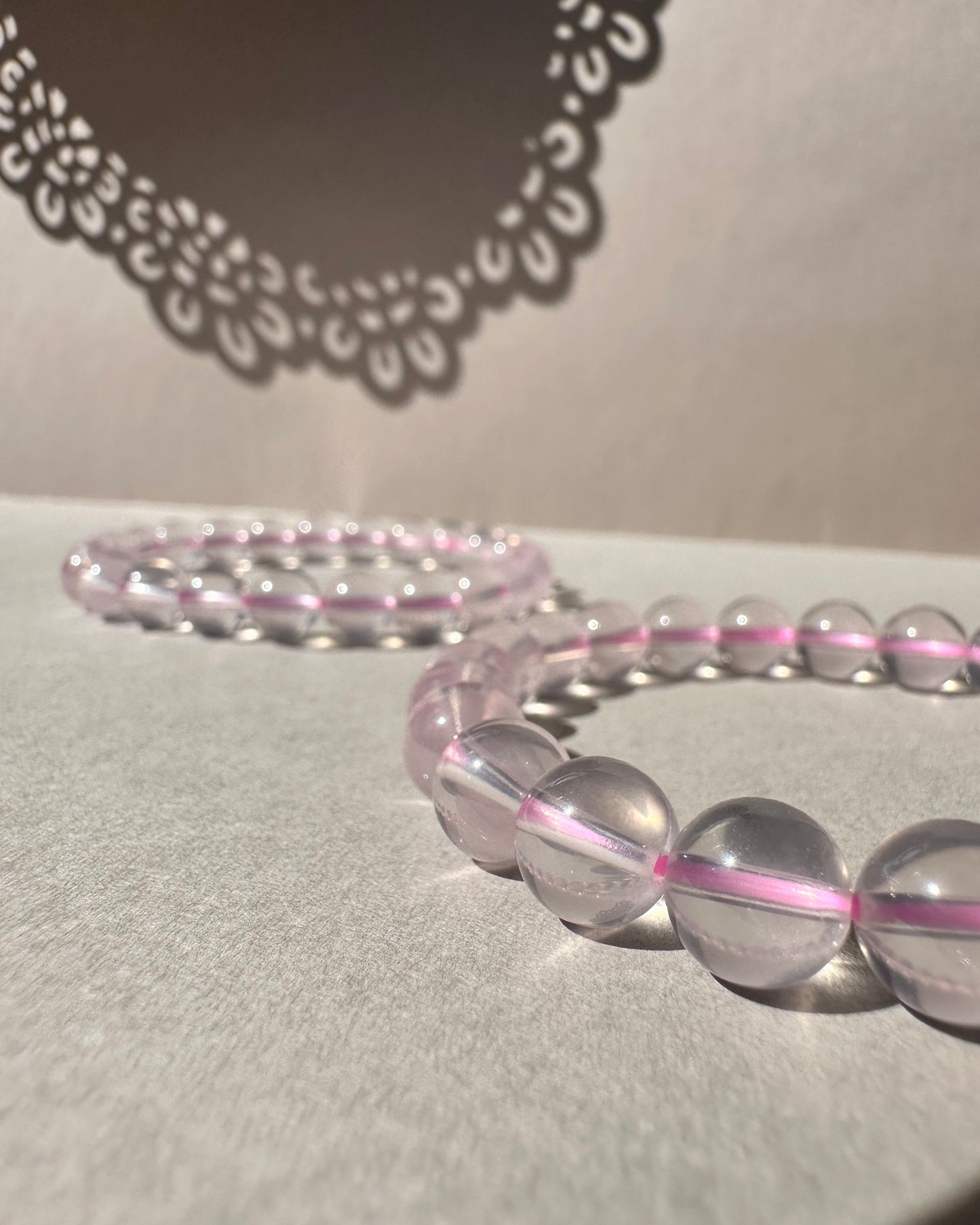 Mozambique Rosé Quartz Bracelet