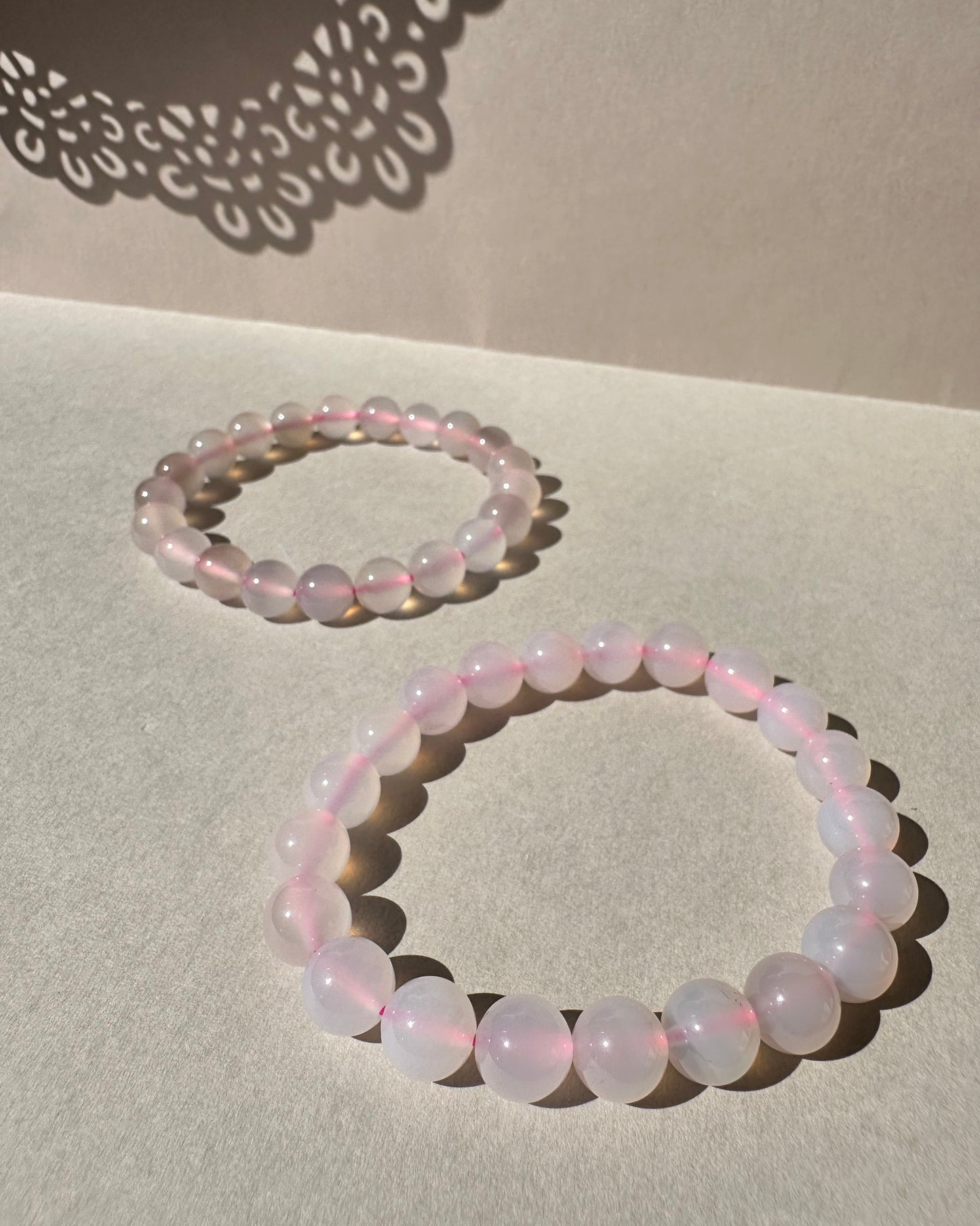 Pink Chalcedony Bracelet