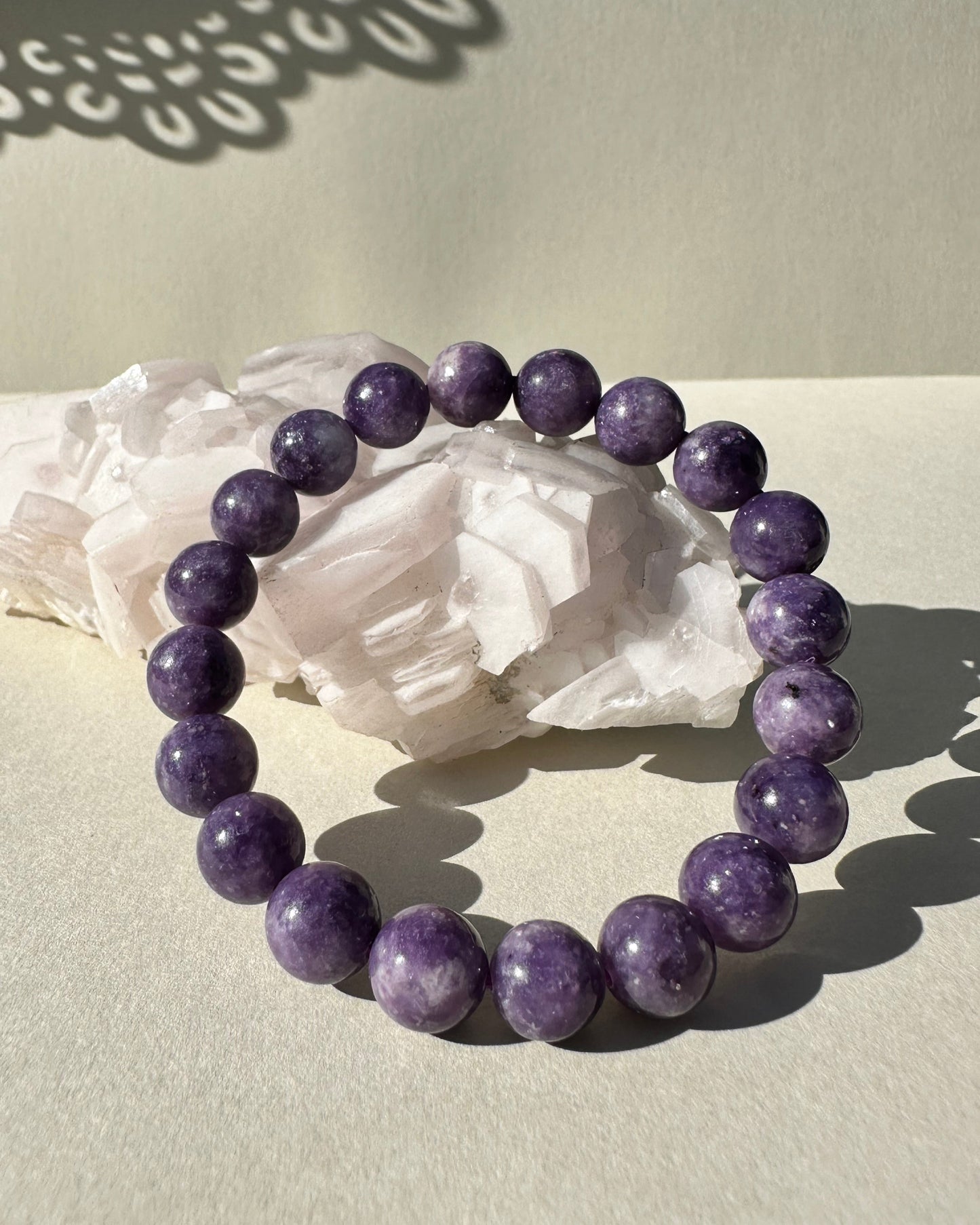 Purple Mica Bracelet