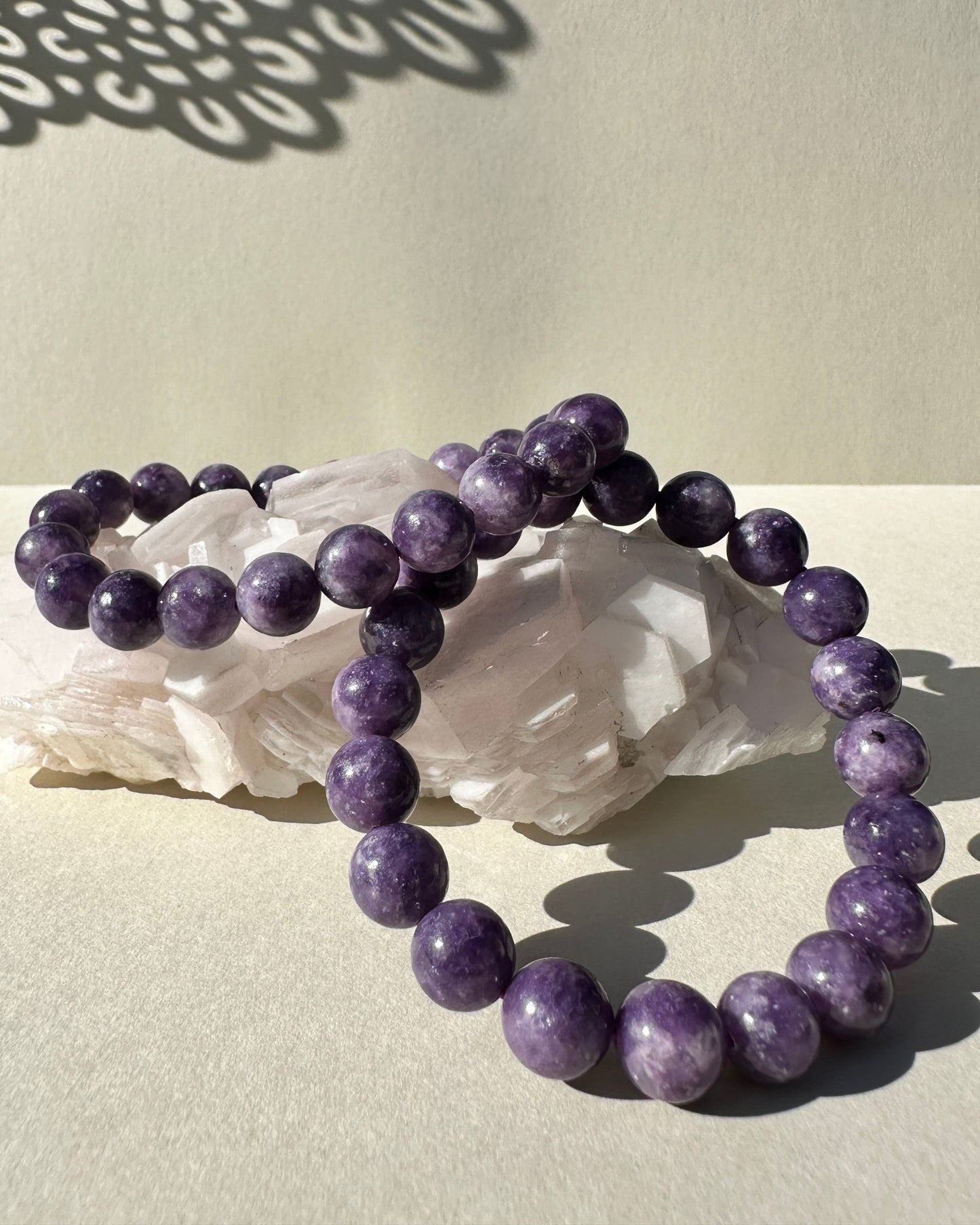 Purple Mica Bracelet