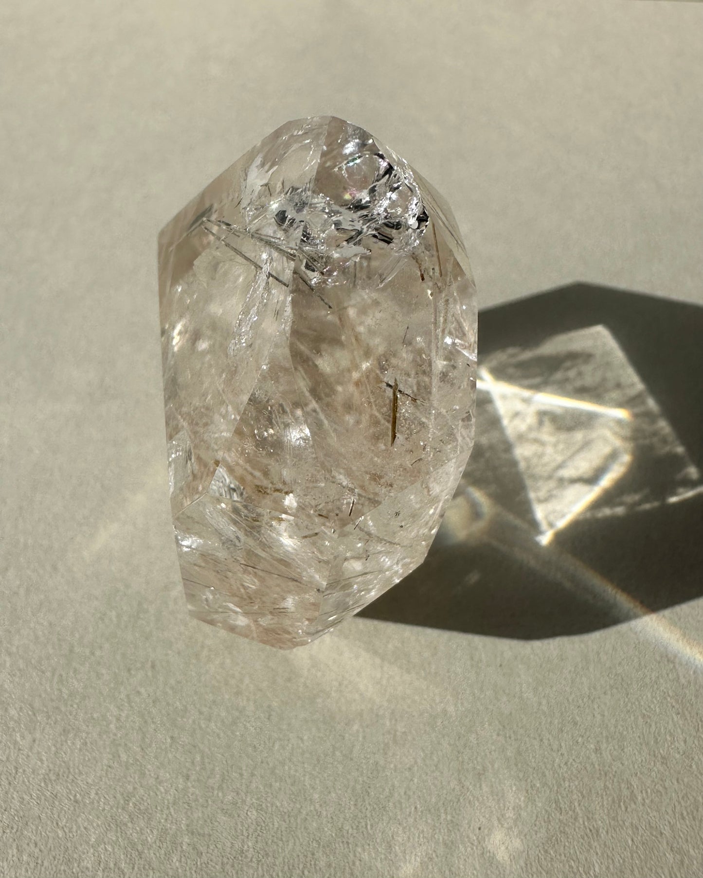 Stunning Straw Rutile Quartz from Brazil