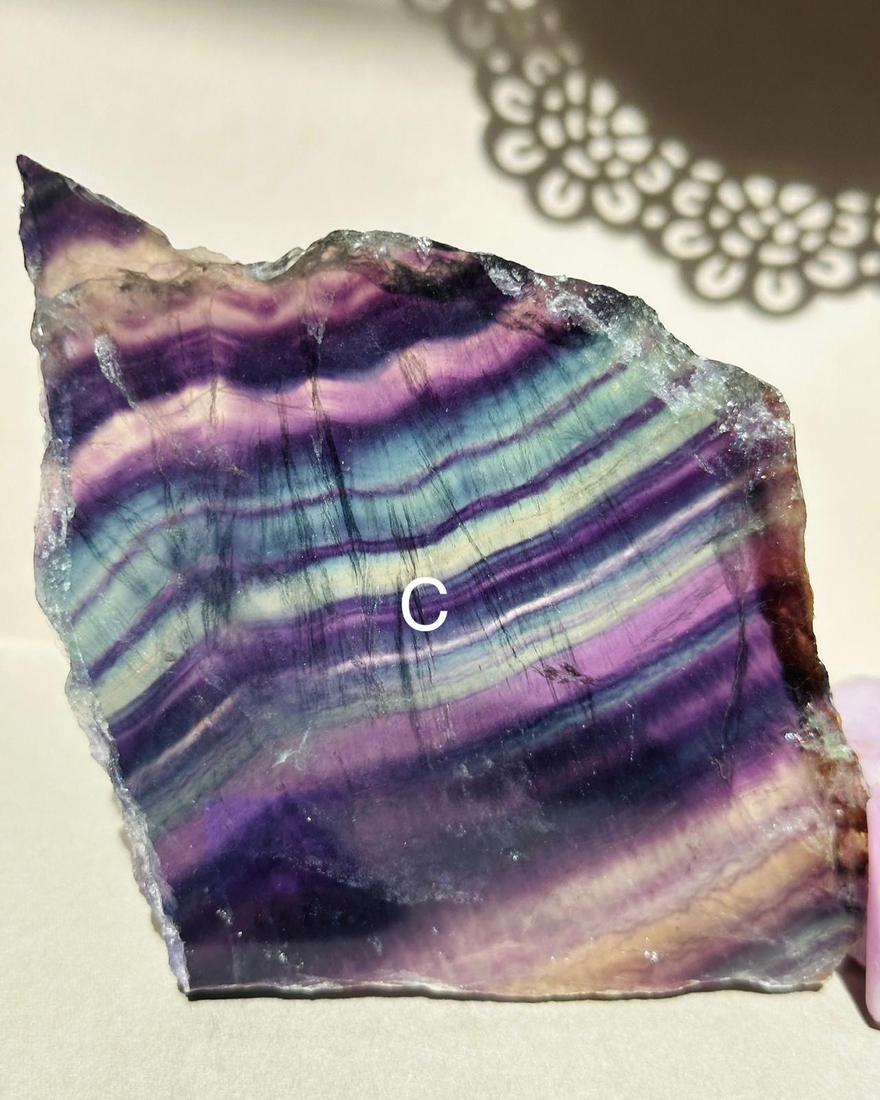 Fluorite Slab