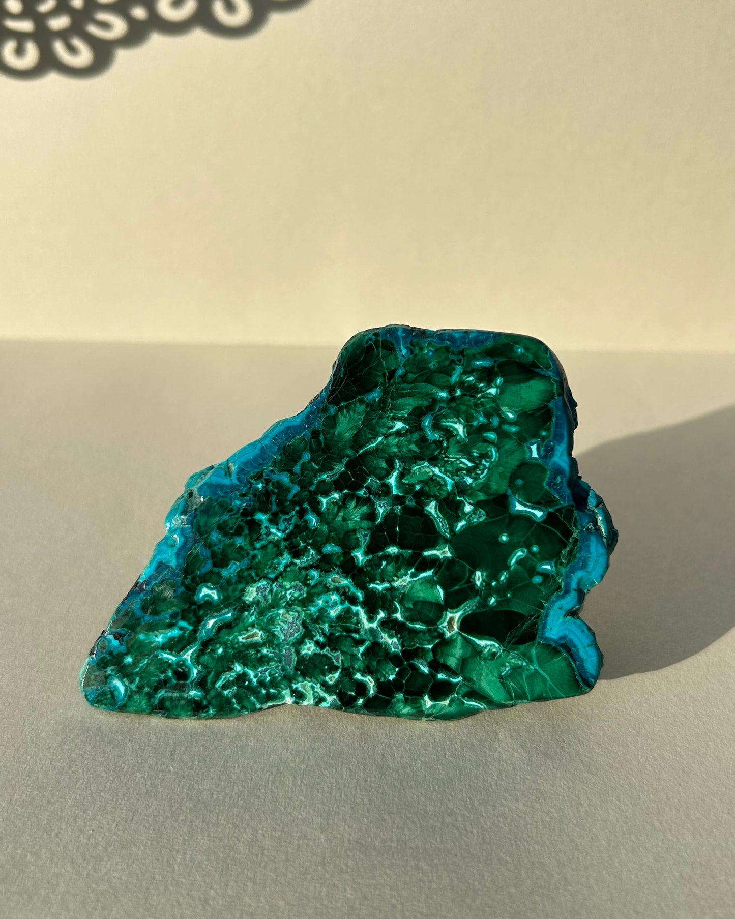 *Rare* AAA Gem Grade Malachite with Chrysocolla and Azurite from Mexico