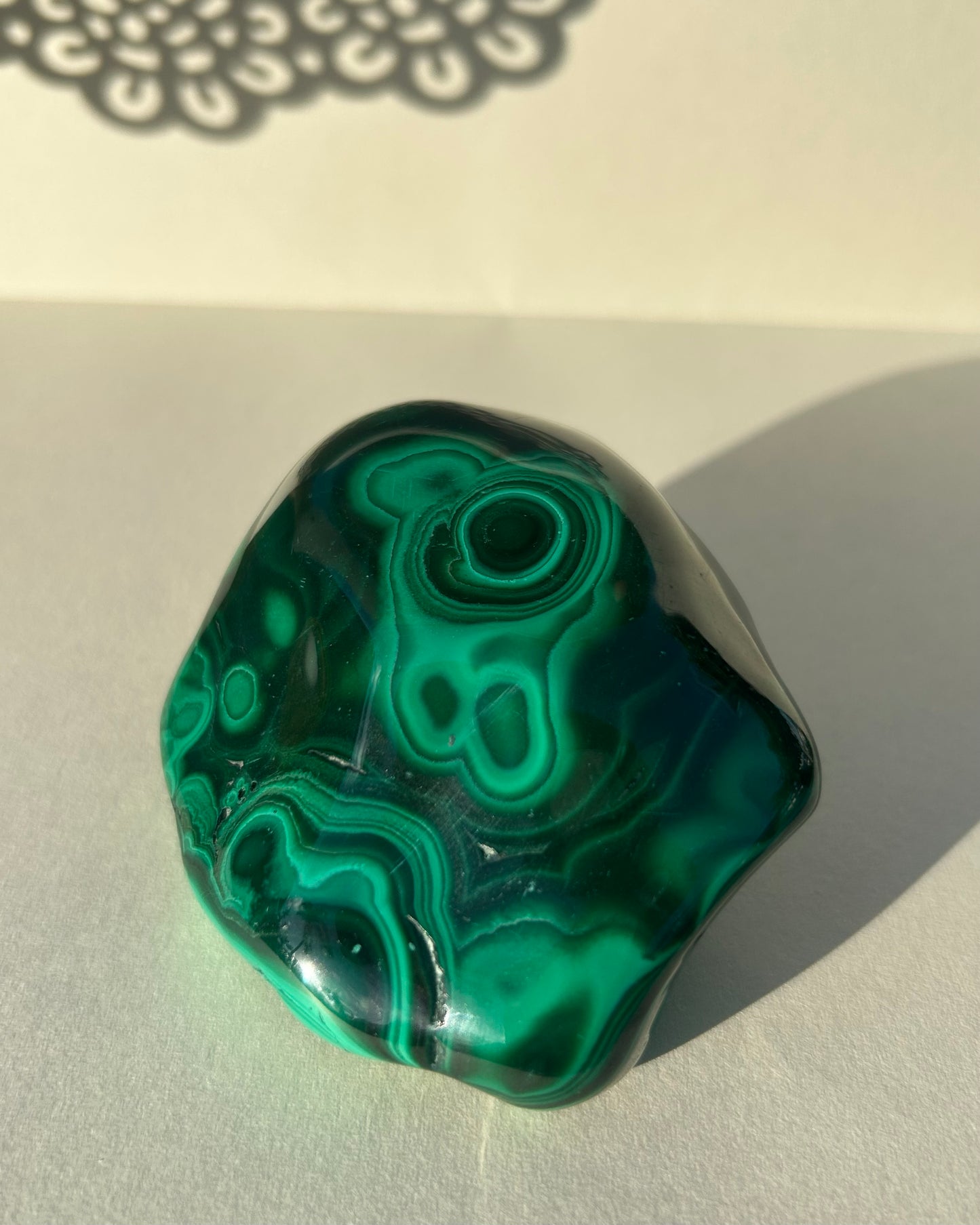 Polished Malachite Freeform from Mexico