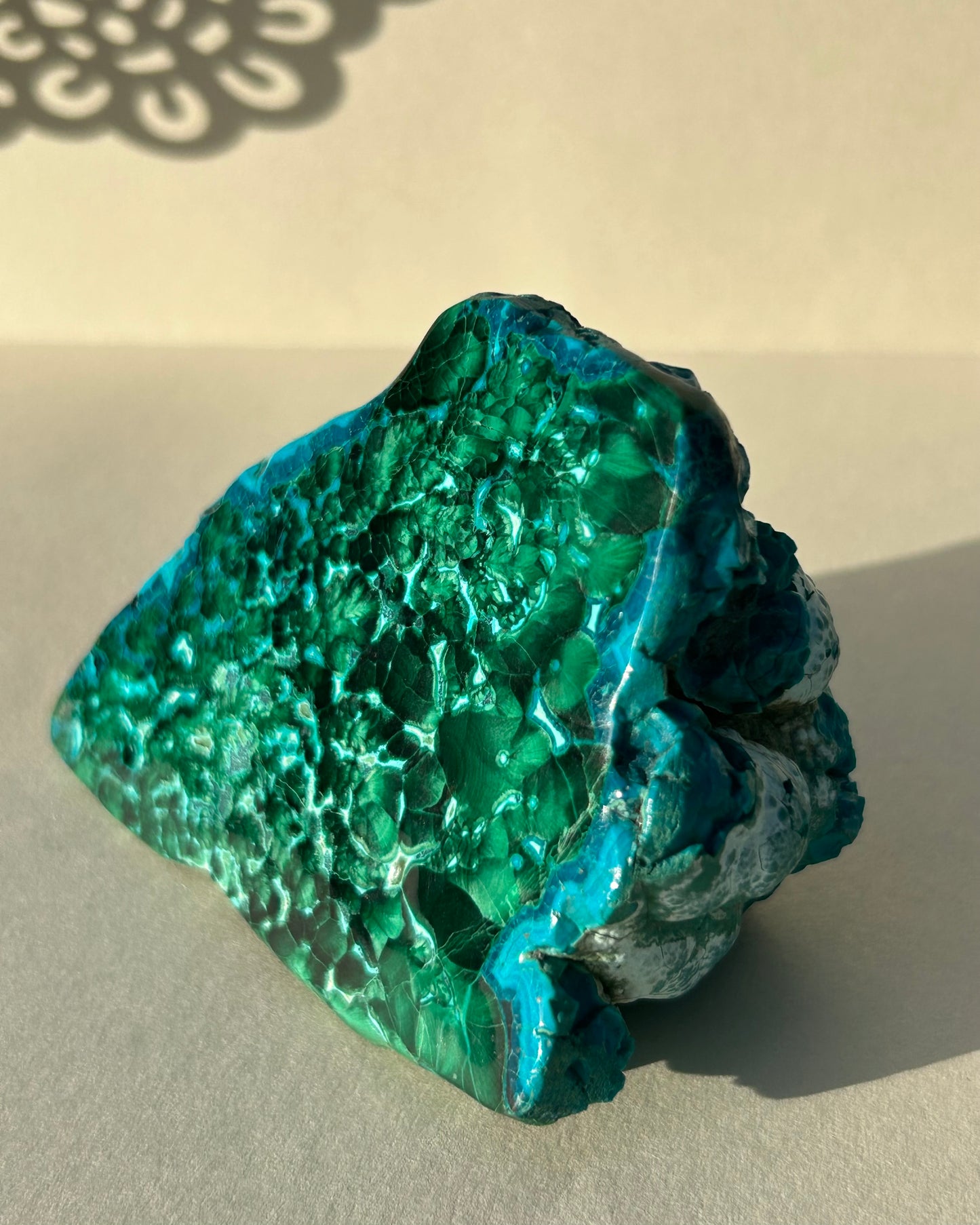 *Rare* AAA Gem Grade Malachite with Chrysocolla and Azurite from Mexico