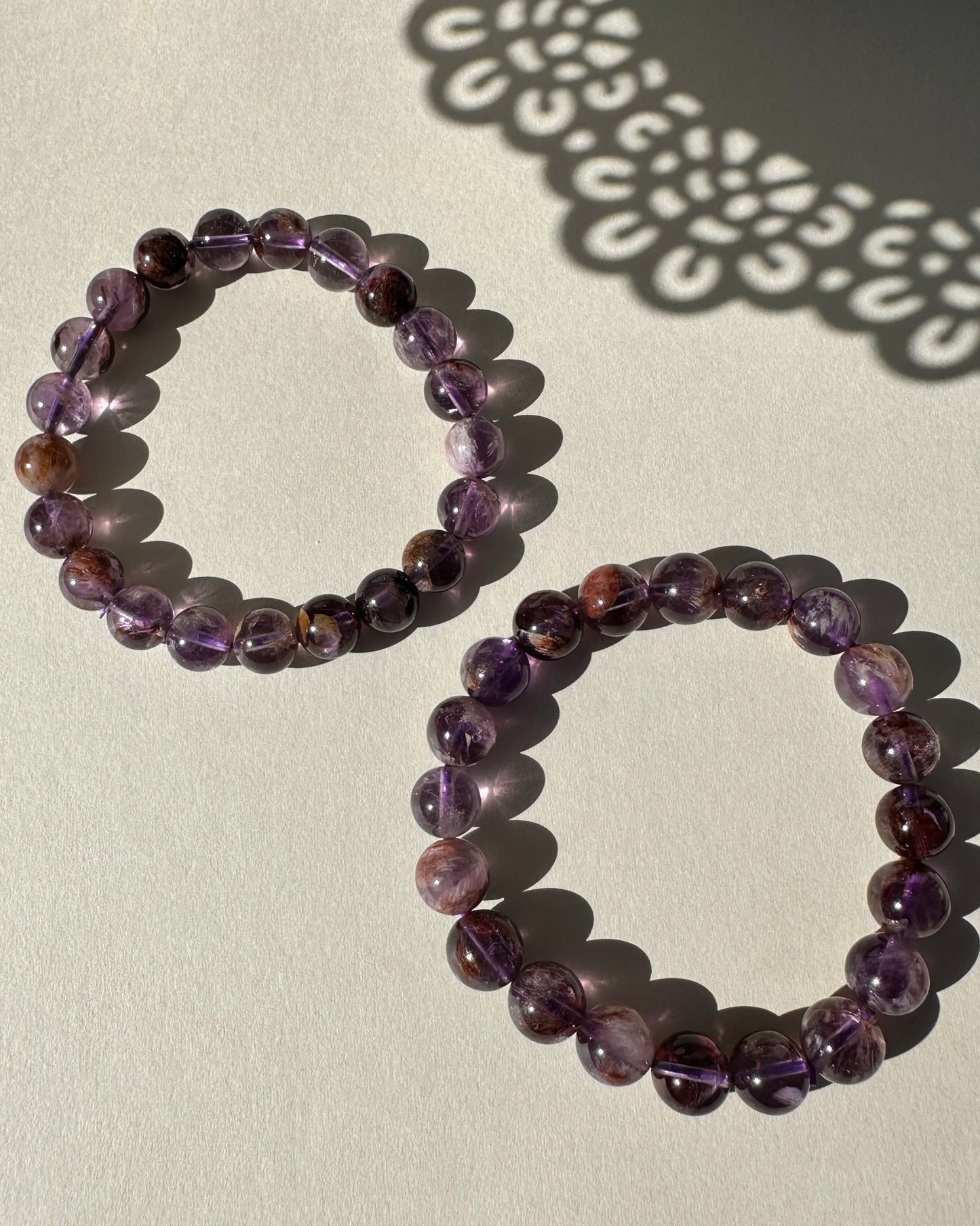 Amethyst Garden Quartz Bracelet