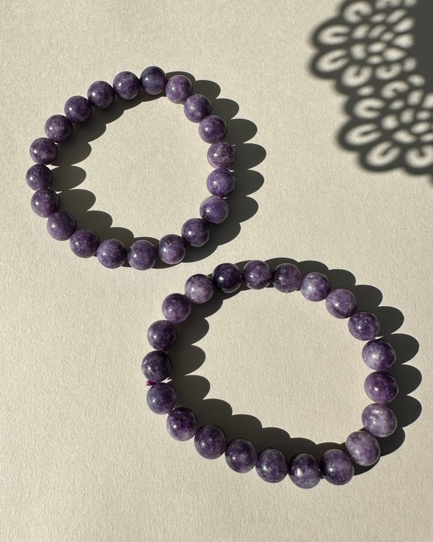 Purple Mica Bracelet 9mm