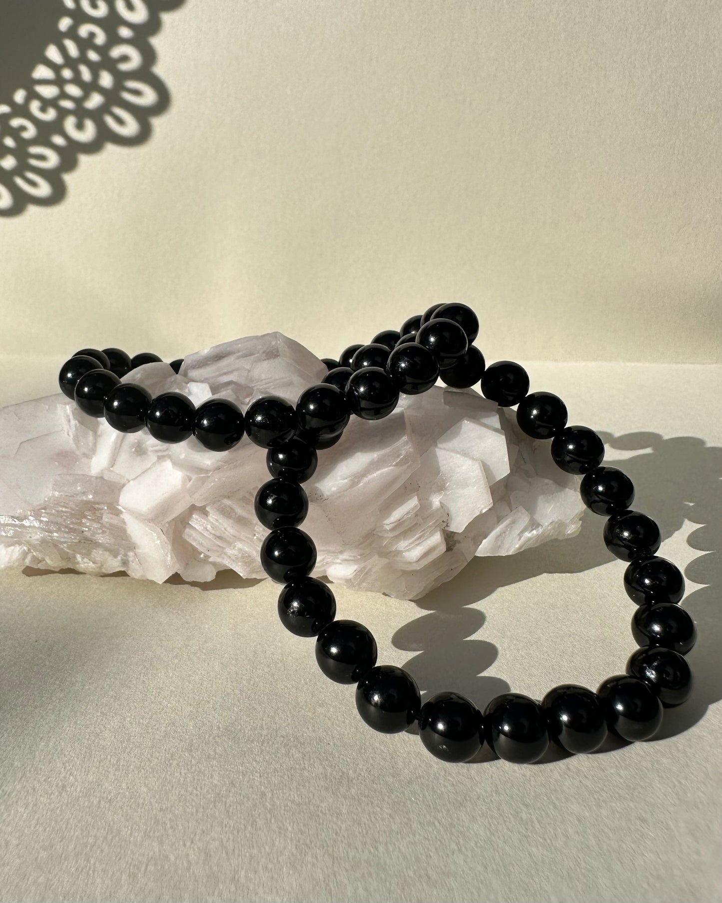 Black Tourmaline Bracelet 8mm