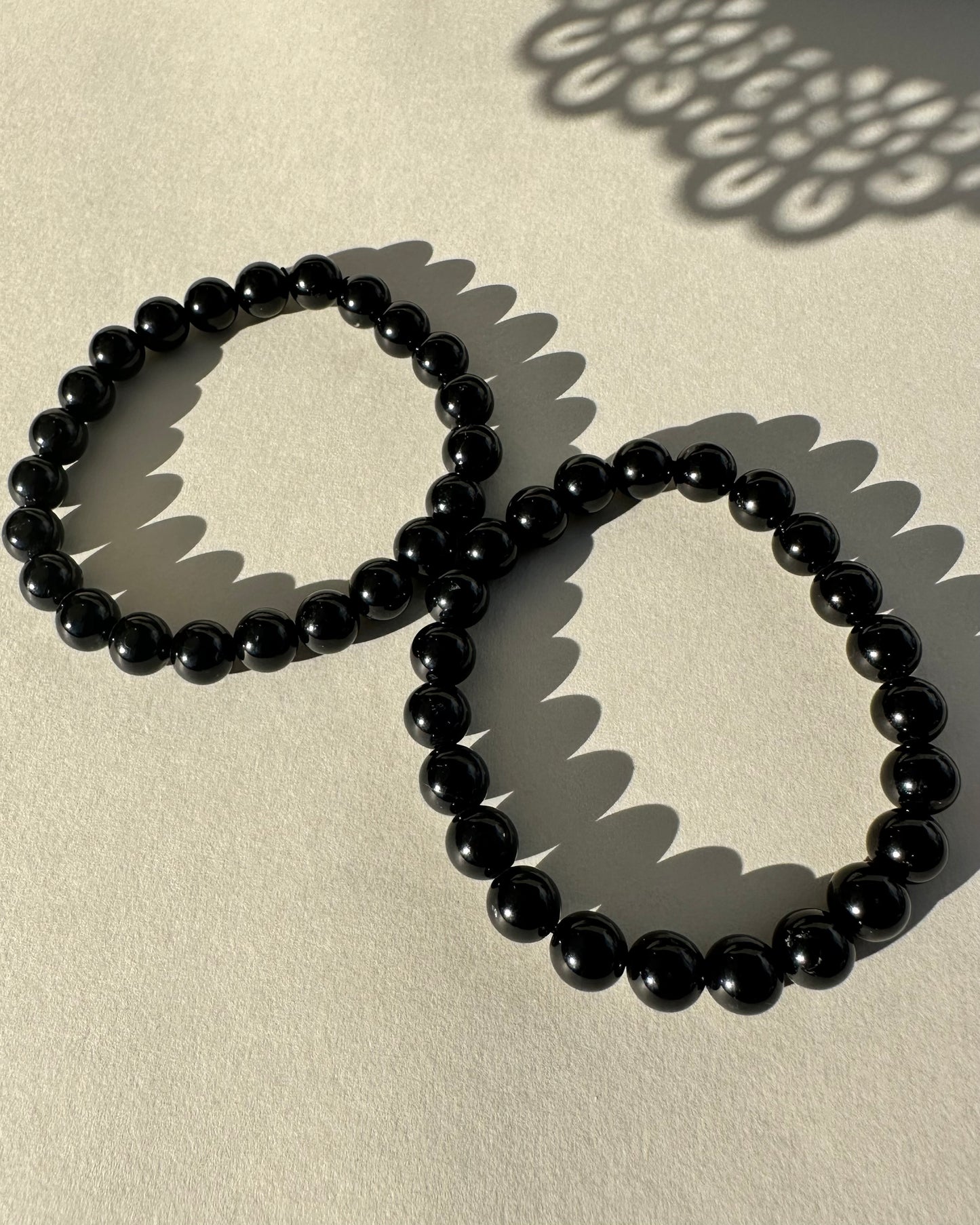 Black Tourmaline Bracelet 8mm