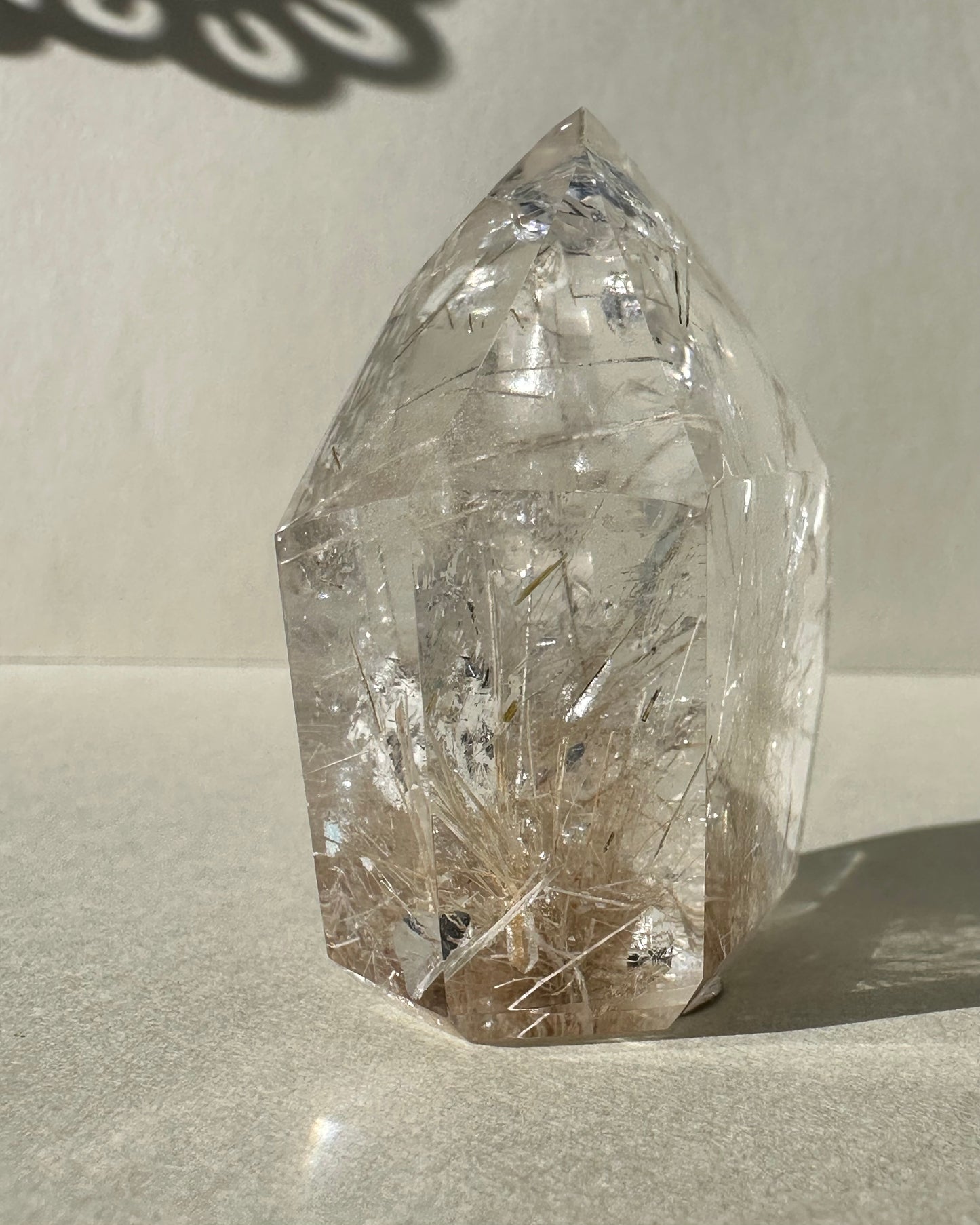 Stunning Straw Rutile Quartz from Brazil
