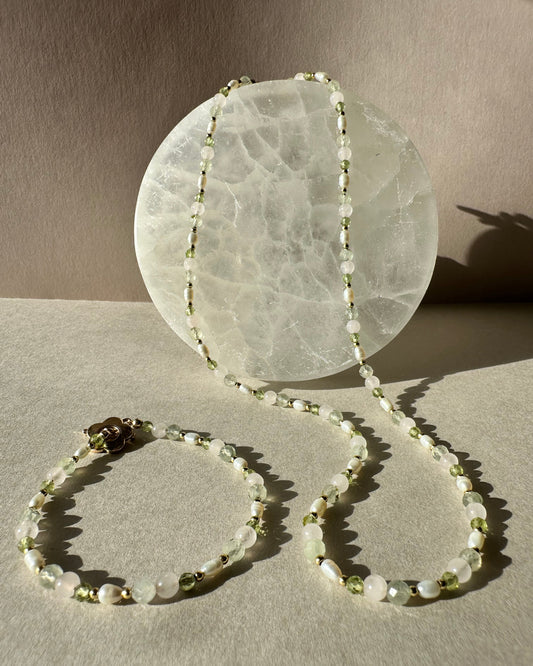 Midori Necklace and Bracelet Set